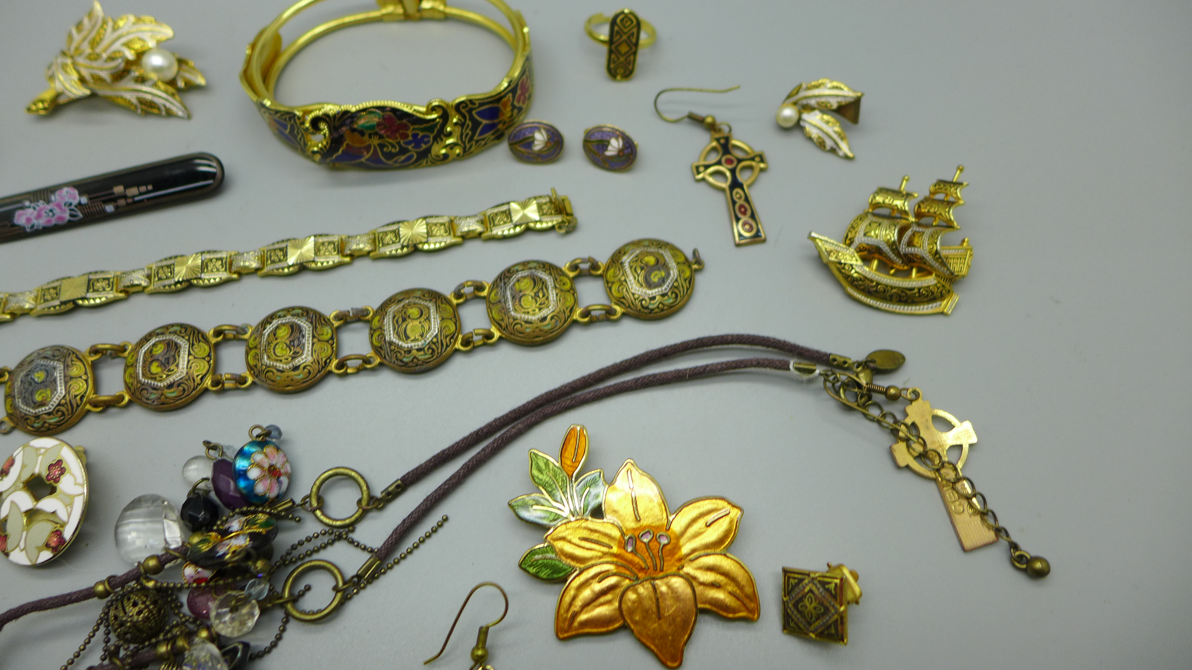 Cloisonne and Toledo jewellery - Bild 4 aus 4