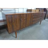 A rosewood sideboard *Accompanied by CITED A10 certificate, no. 608543/01
