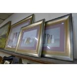 Four Giorgion Morandi prints, framed
