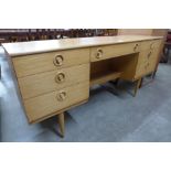 A teak desk