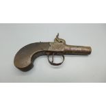 A 19th Century percussion pistol