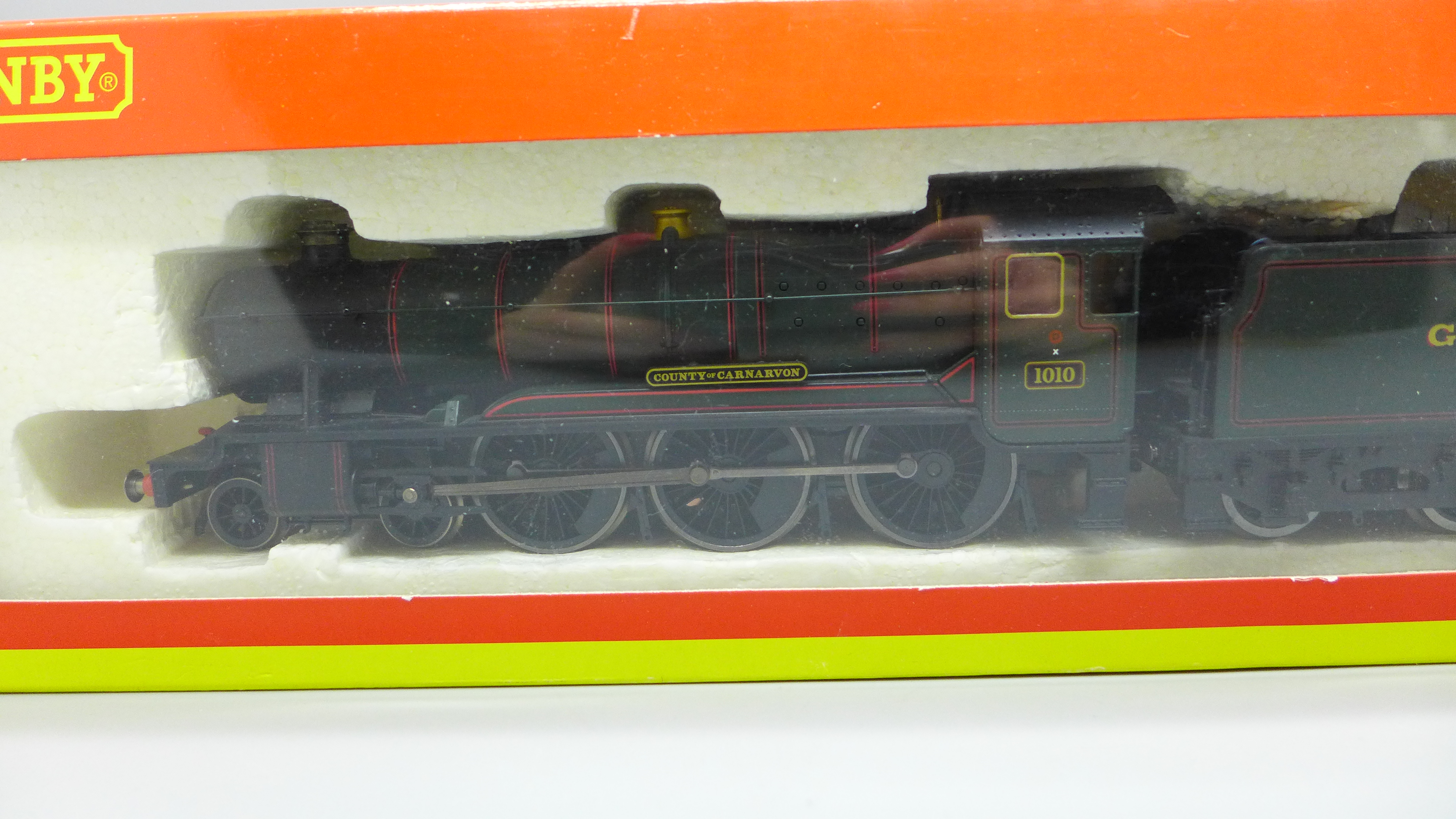 A Hornby OO gauge locomotive and tender, boxed - Image 2 of 2