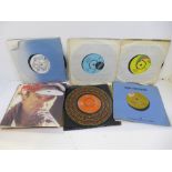 Approximately 115 7" singles including jazz, pop, soul and rock including Barry White, Rod