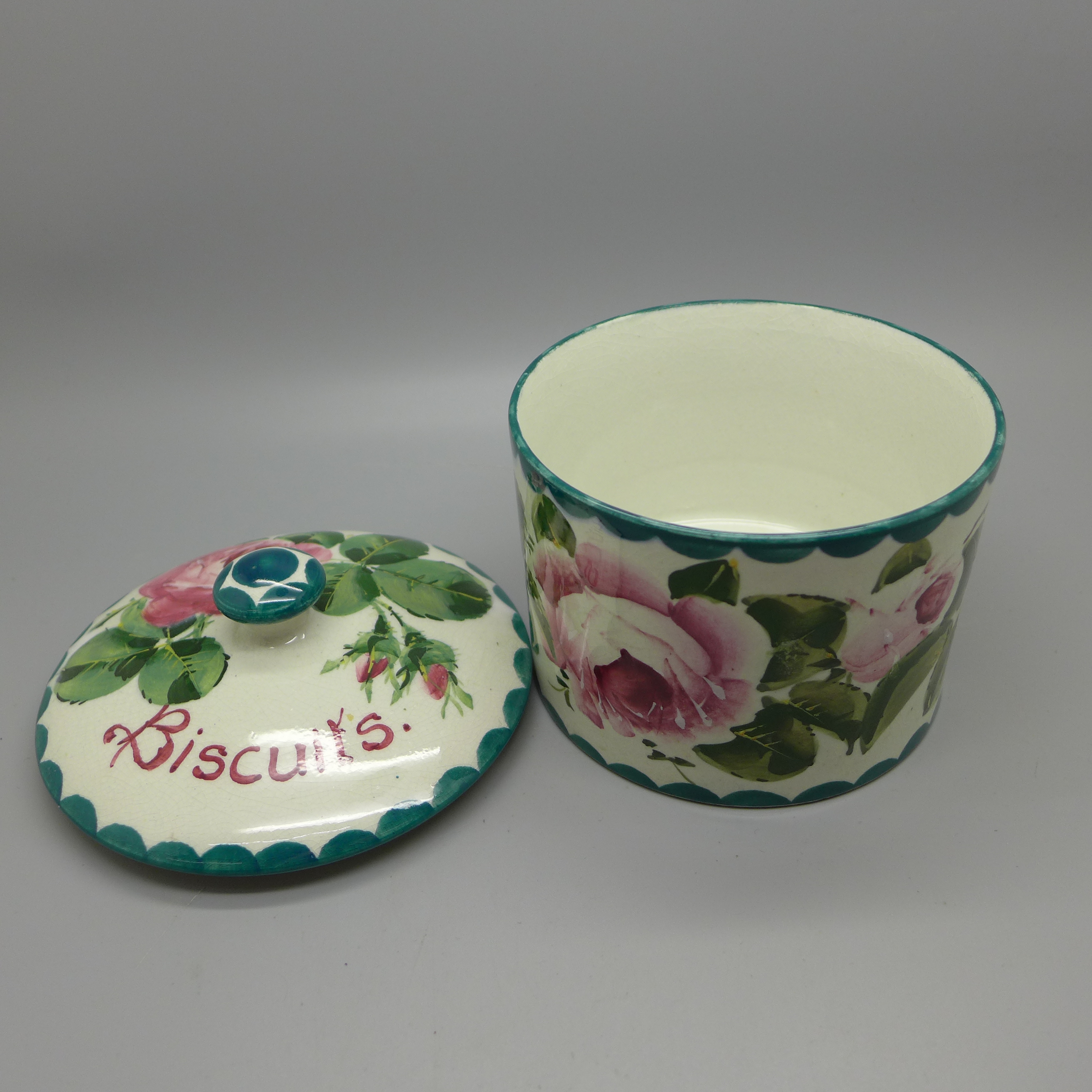 A Wemyss biscuit jar - Image 2 of 3