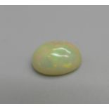 A unmounted opal, 1.81ct