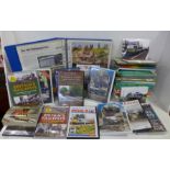 A collection of railway photographs, publications and DVD's