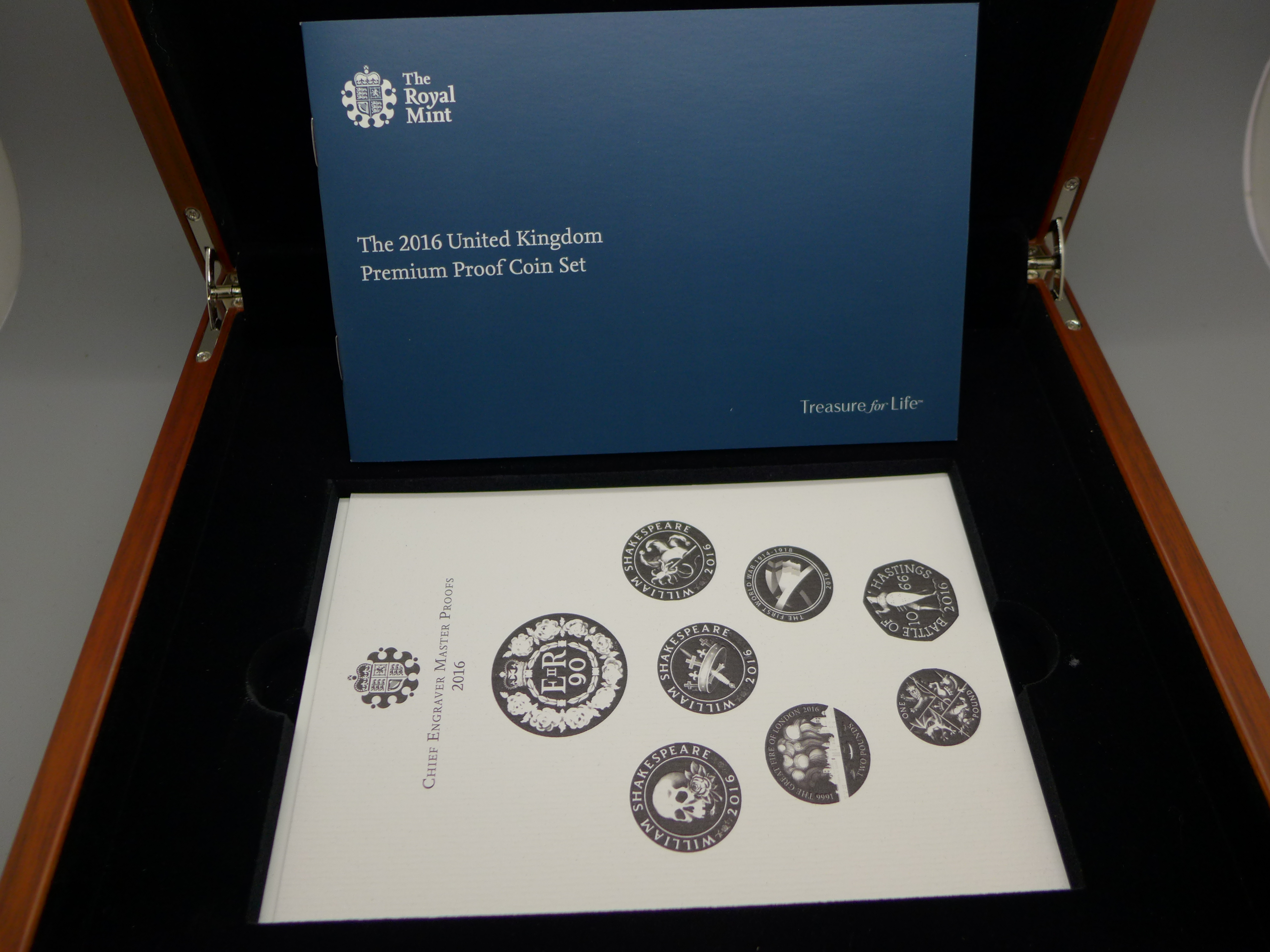 The Royal Mint The 2016 UK Premium Proof Coin Set, Treasure for Life - Bild 2 aus 4