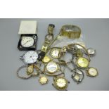 Mechanical wristwatches and pocket watches, some a/f