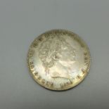 A George III 1820 crown