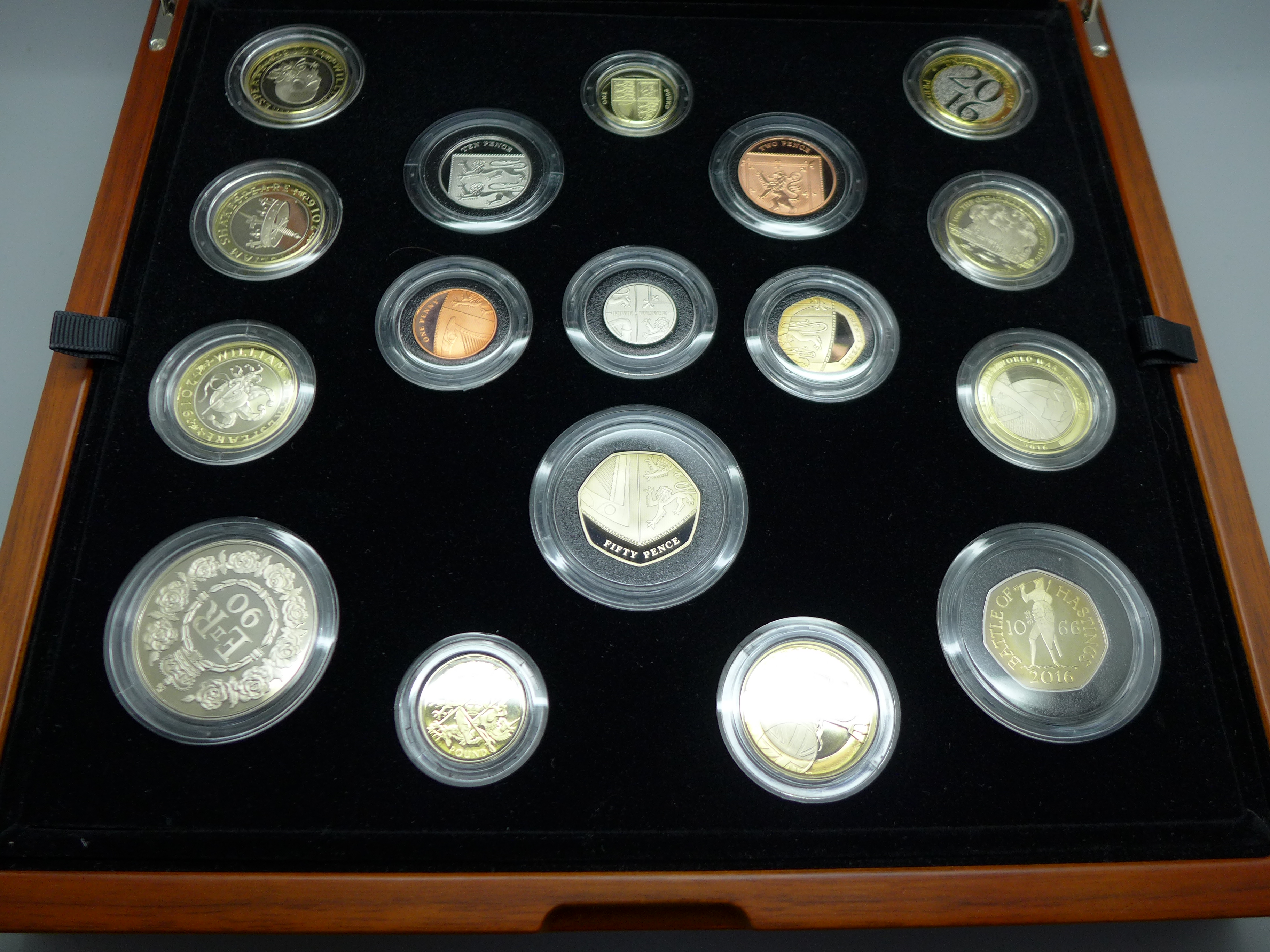 The Royal Mint The 2016 UK Premium Proof Coin Set, Treasure for Life