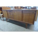 A teak sideboard