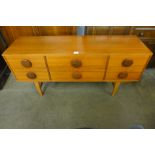 A teak sideboard