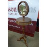 A Victorian mahogany gentleman's shaving stand