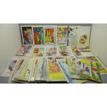 103 Comic seaside postcards, mainly 1950's, 1960's and 1970's plus six Donald McGill cards