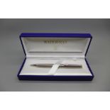 A Waterman ballpoint pen, with box