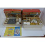 Two Tri-ang Spot-On Arkitex construction kits, boxed