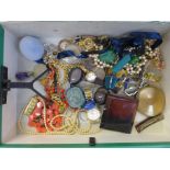 Costume jewellery, etc.