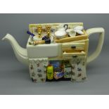 A Paul Cardew limited edition Kitchen Sink teapot
