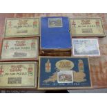 Vintage GWR jigsaw, puzzles including railway, games, etc.