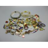 Cloisonne jewellery