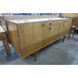 A teak sideboard