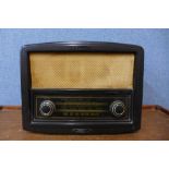 A vintage Bush Bakelite radio