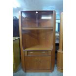 A G-Plan Fresco teak corner cabinet