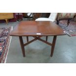 A Danish teak coffee table