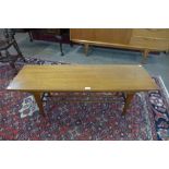 A Jentique teak coffee table