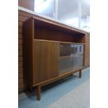 A McIntosh teak and walnut bookcase