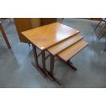 A G Plan Fresco teak nest of tables