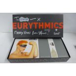 A Eurythmics boxed CD set, 2005, signed by Annie Lennox