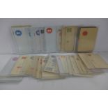 Stamps; GB mint postal stationery item, Queen Victoria onwards (60 no.)