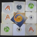 Ten 1960's demonstration 7" singles