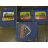 Seven Hornby OO gauge boxes, electric locomotives, French boxes