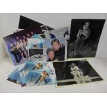 Approximately 90 Torvill and Dean signed and pre-printed photographs