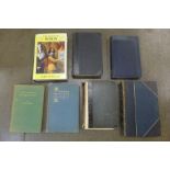 A collection of books including Nottingham; Settlement to City, Walks Around Nottingham,