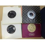 A box of 60 1960's Soul and Northern Soul 7" singles