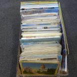 Postcards; cards, vintage to modern