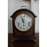 A Committi of London mahogany bracket clock