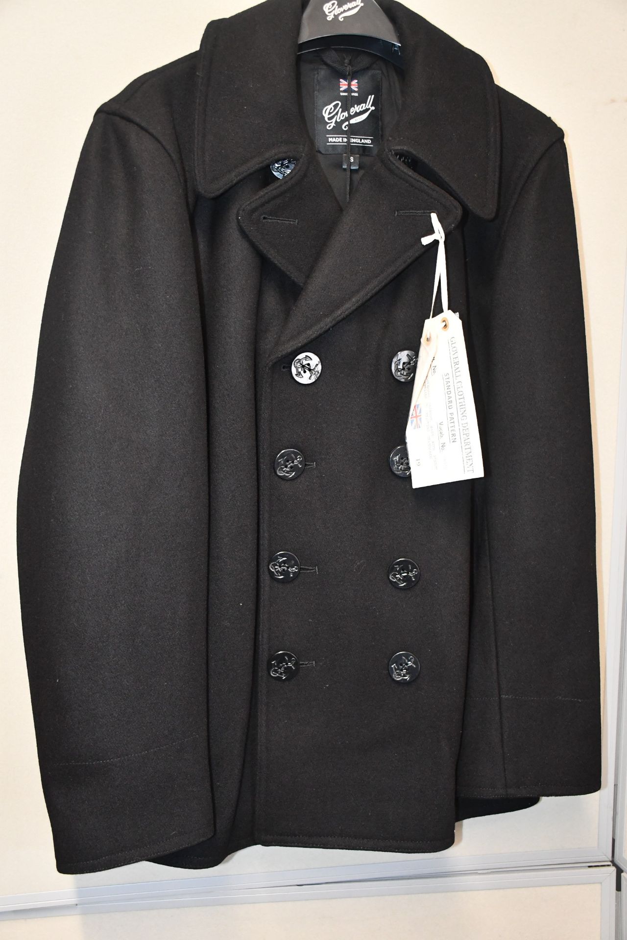 One as new Gloverall Admirality Black Peacoat size XS (MC3218EM-CPC).