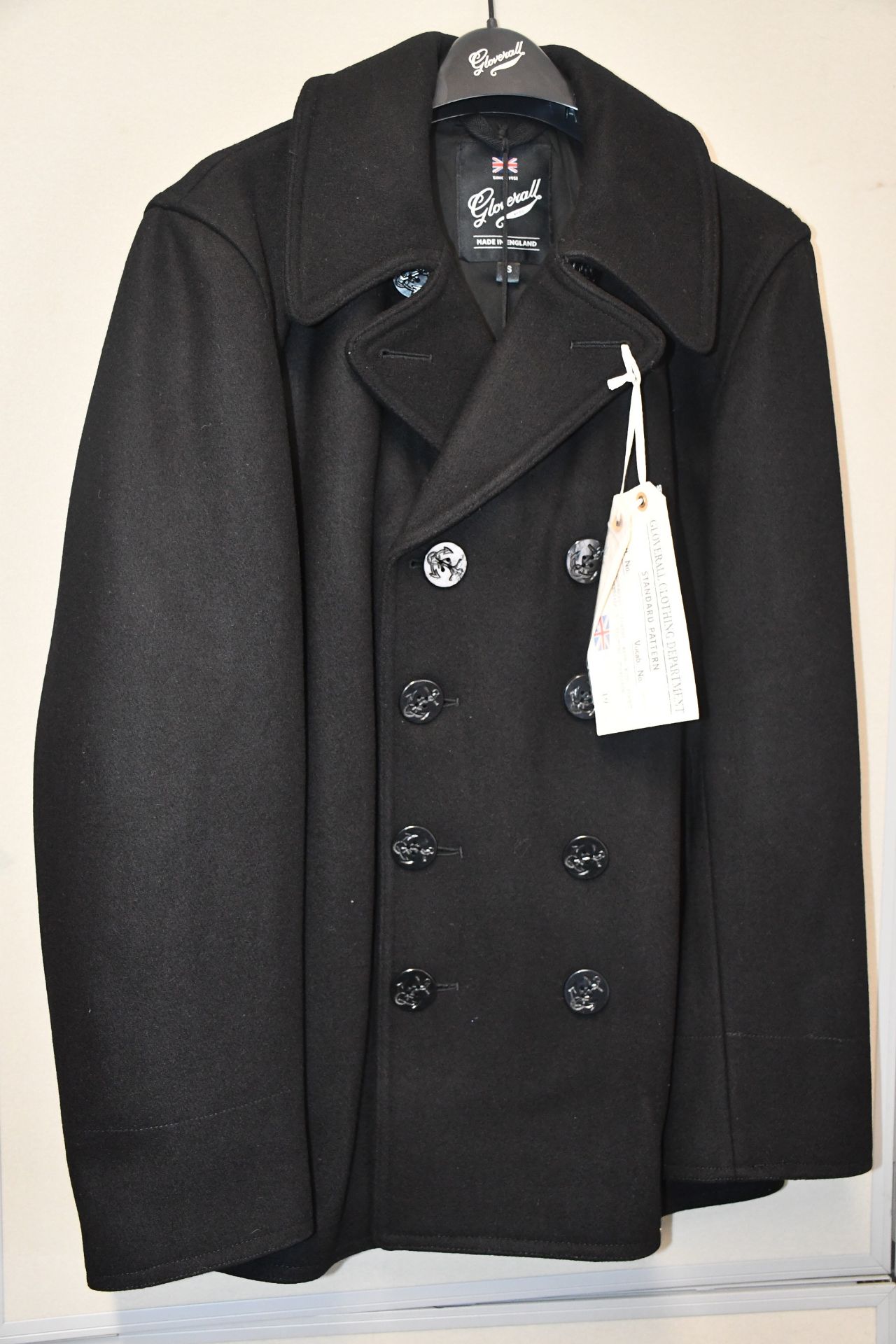 One as new Gloverall Admirality Black Peacoat size XS (MC3218EM-CPC).