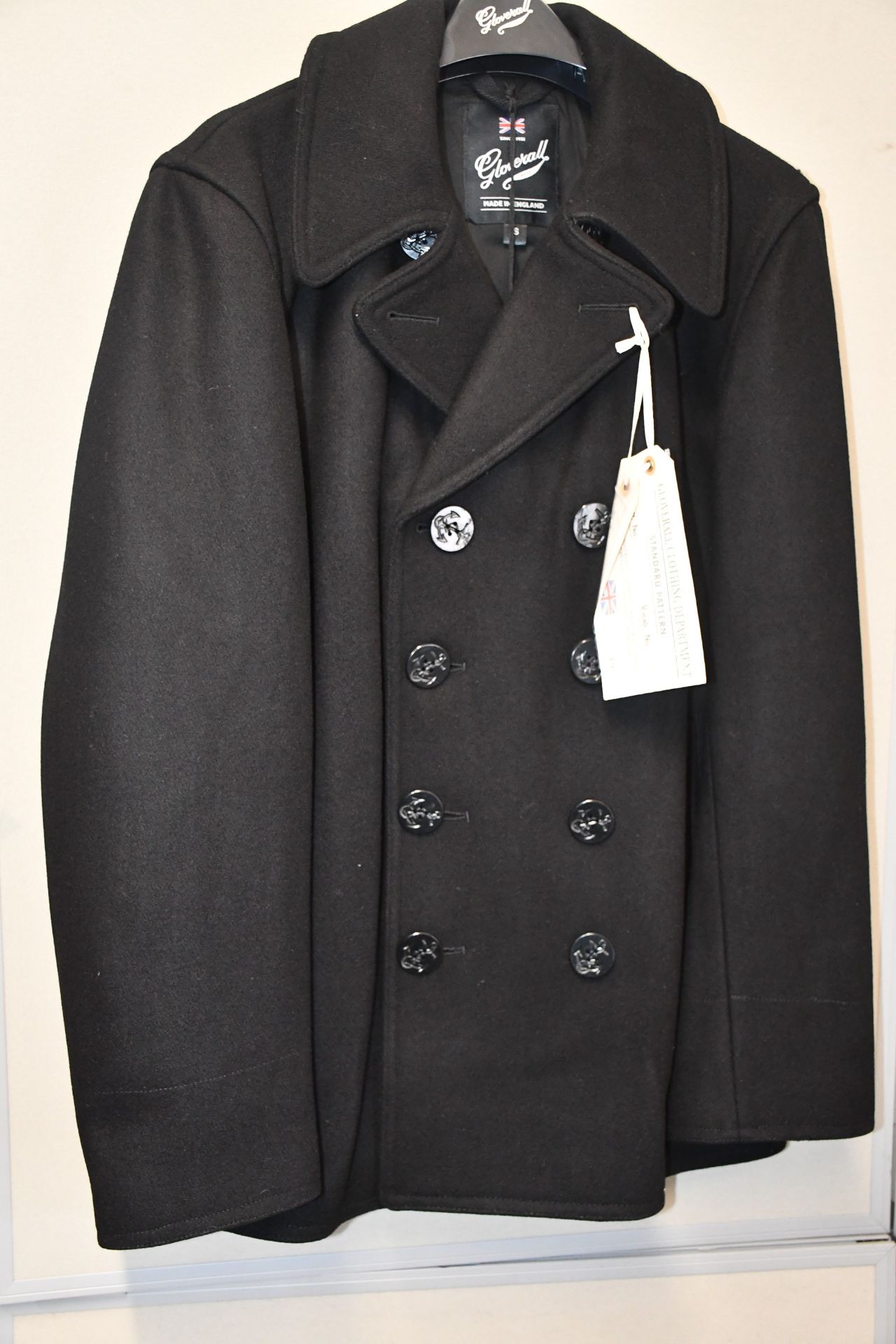 One as new Gloverall Admirality Black Peacoat size XS (MC3218EM-CPC).