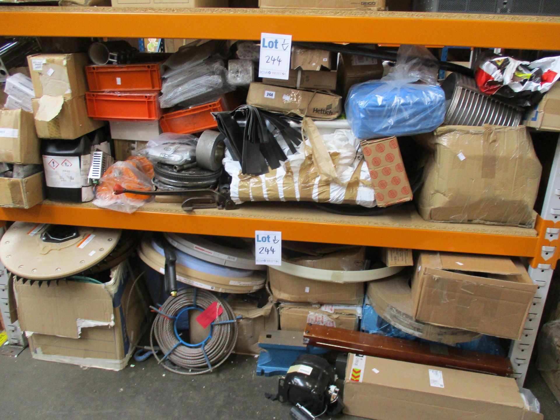 A large quantity of miscellaneous, mainly industrial related items.