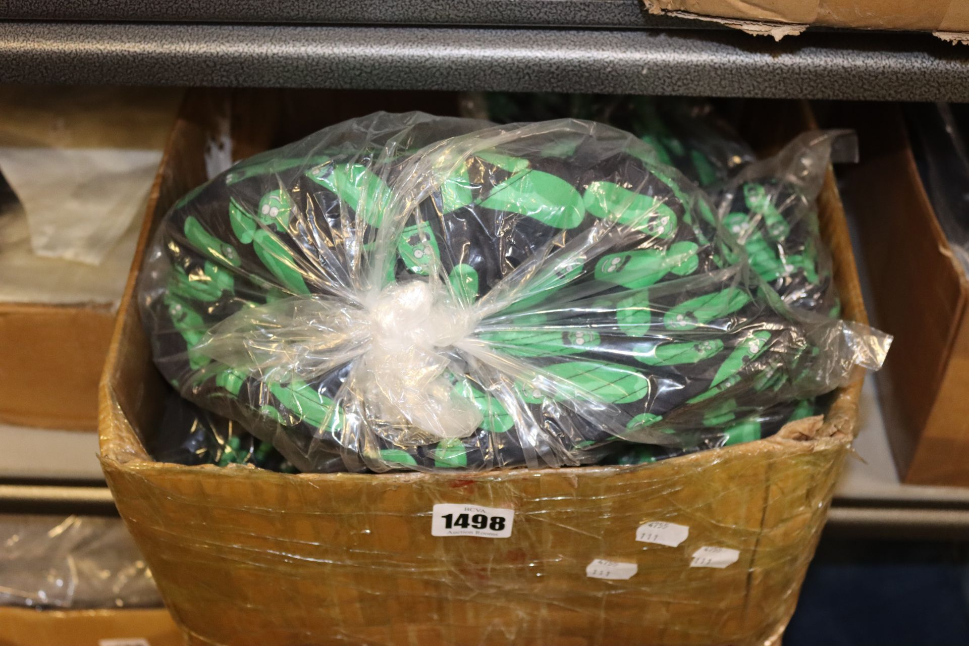 A quantity of as new Pickle Rick sun hats (Approximately 60 items).