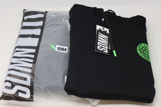 Seven as new Sidemen (SDMN) Sidenet hoodies (All L - RRP £40 each).