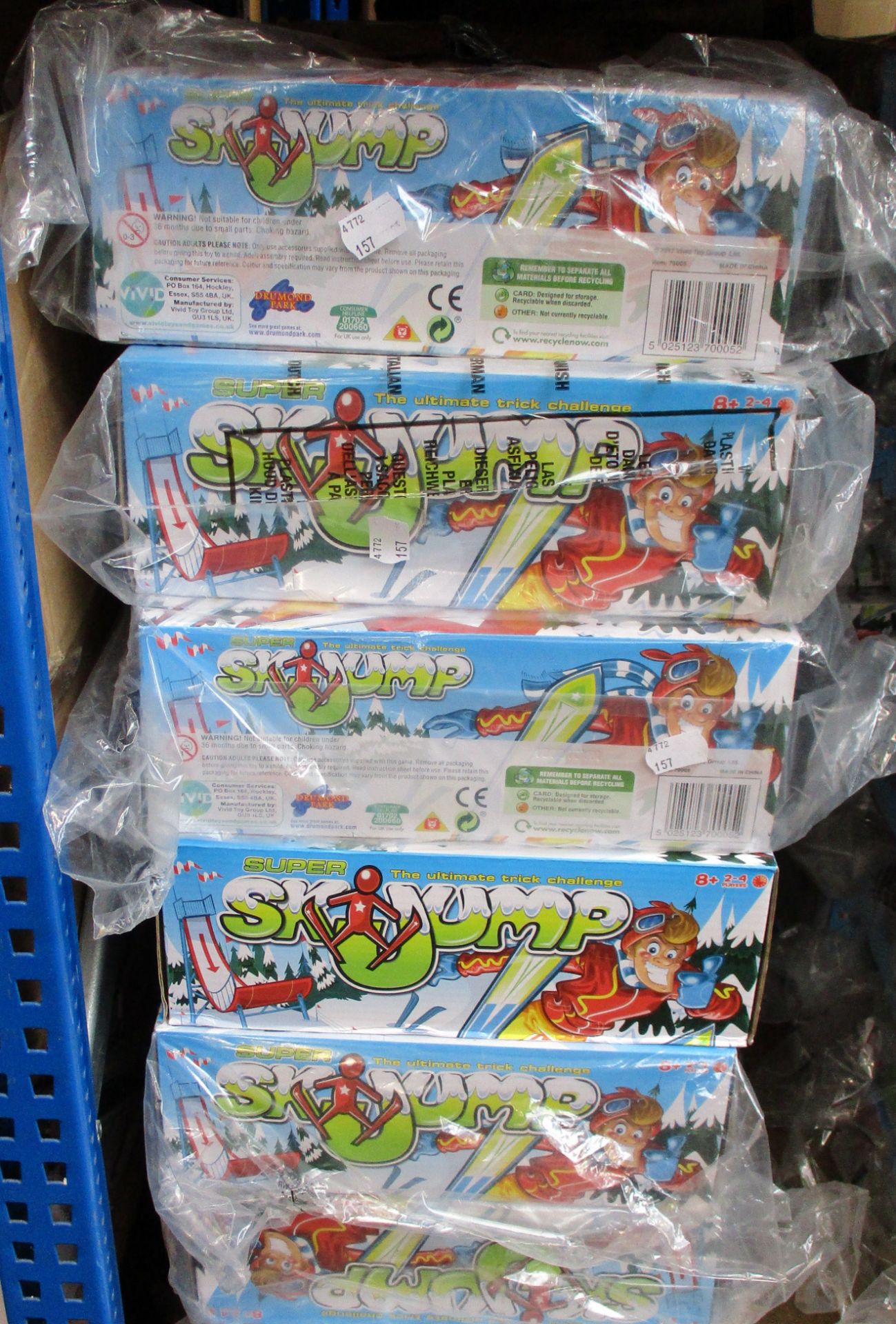 Fourteen boxed as new Ski Jump board games.