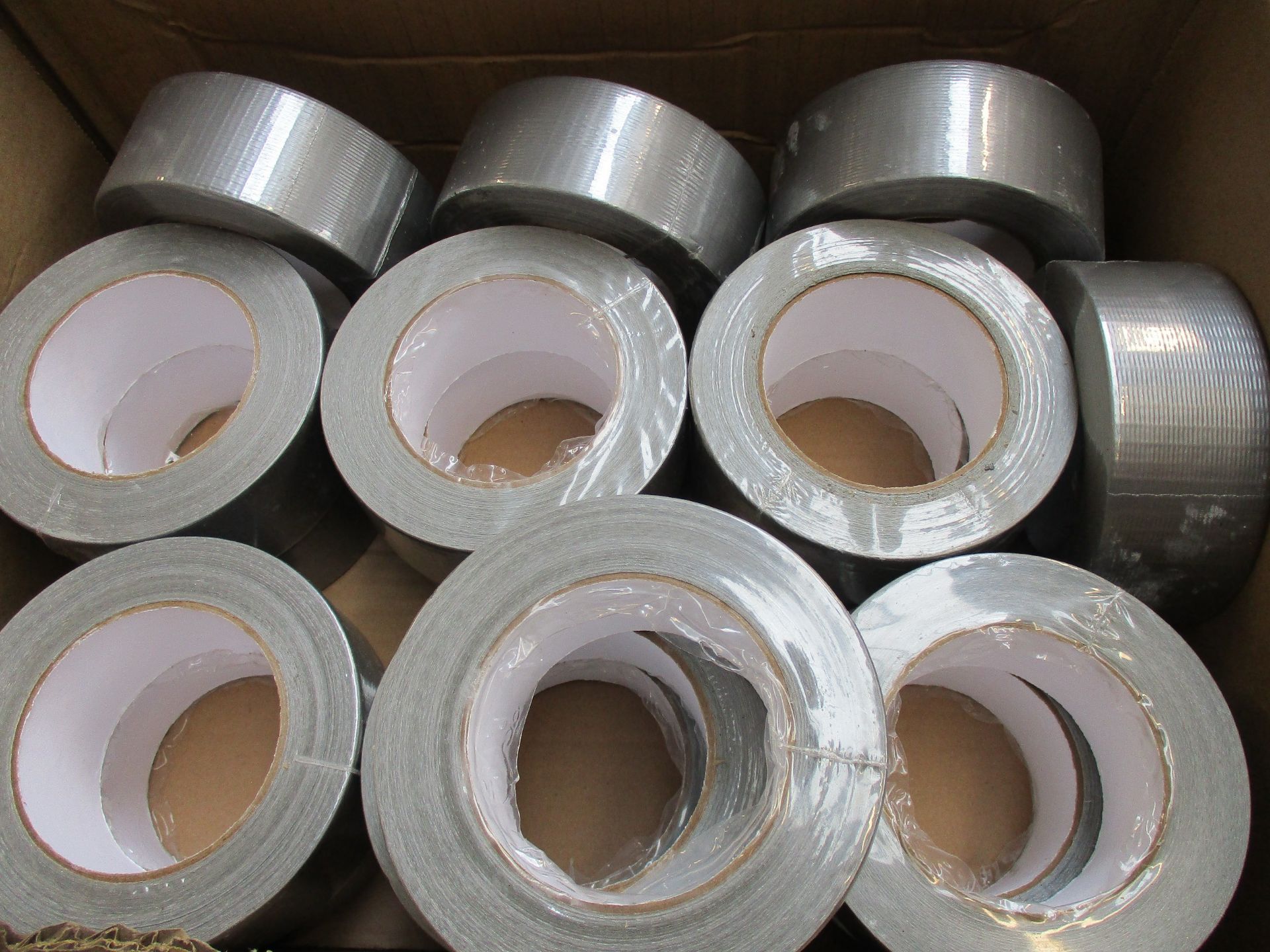 A quantity of boxed as new silver Duct Tape (Approximately: 17).