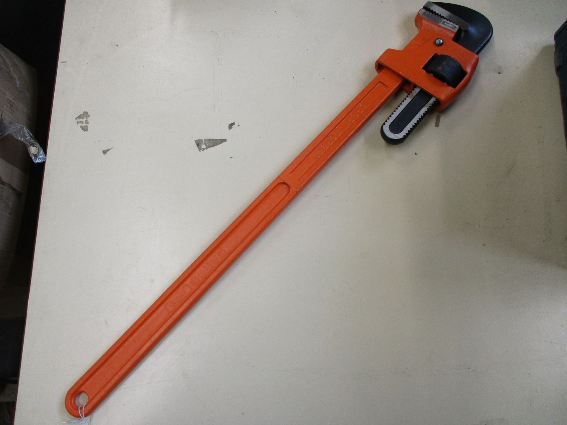 A Bahco 361-36 900mm Stillson Pipe Wrench.