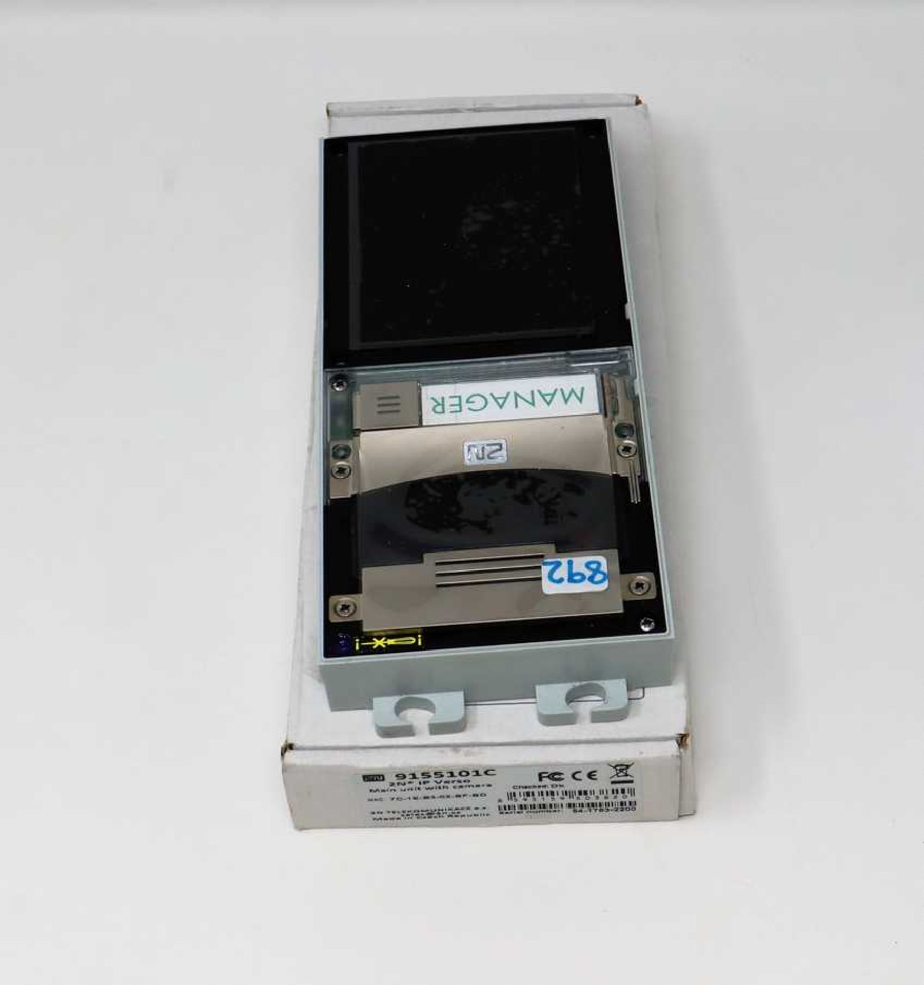 A 2N IP Verso Intercom Modular Door Intercom Basic Unit with Camera (Model: 9155101) (Boxed, appears